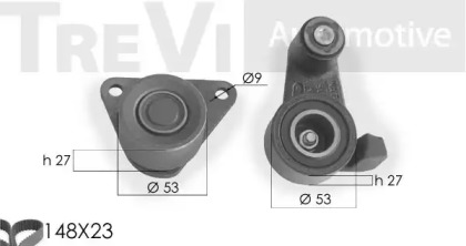 Ременный комплект TREVI AUTOMOTIVE KD1083