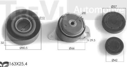 Ременный комплект TREVI AUTOMOTIVE KD1099