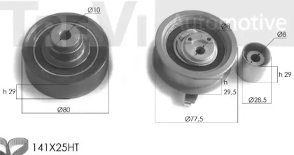 Ременный комплект TREVI AUTOMOTIVE KD1100