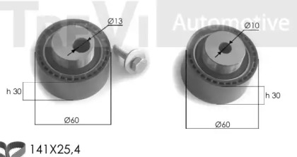 Ременный комплект TREVI AUTOMOTIVE KD1107