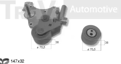 Ременный комплект TREVI AUTOMOTIVE KD1192