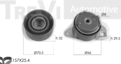 Ременный комплект TREVI AUTOMOTIVE KD1194