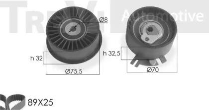 Ременный комплект TREVI AUTOMOTIVE KD1222