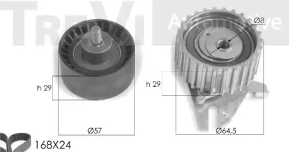 Ременный комплект TREVI AUTOMOTIVE KD1232