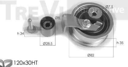 Ременный комплект TREVI AUTOMOTIVE KD1268