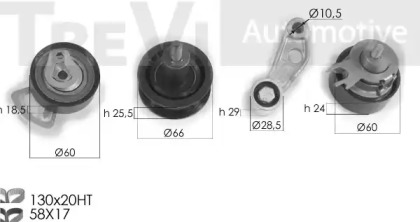 Ременный комплект TREVI AUTOMOTIVE KD1290