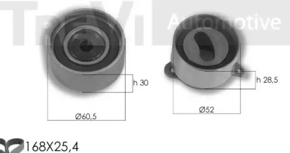 Комплект ремня ГРМ TREVI AUTOMOTIVE KD1310