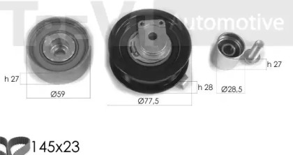 Ременный комплект TREVI AUTOMOTIVE KD1312