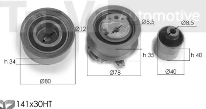 Ременный комплект TREVI AUTOMOTIVE KD1314