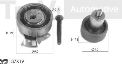 Комплект ремня ГРМ TREVI AUTOMOTIVE KD1354