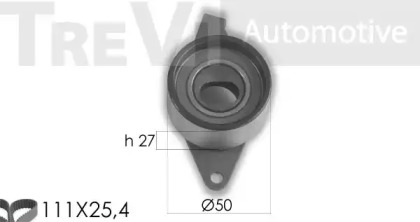 Комплект ремня ГРМ TREVI AUTOMOTIVE KD1361