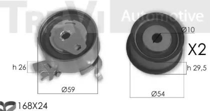 Ременный комплект TREVI AUTOMOTIVE KD1383