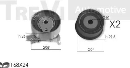 Ременный комплект TREVI AUTOMOTIVE KD1385