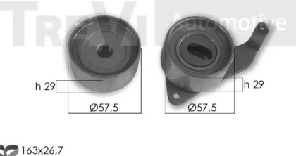 Комплект ремня ГРМ TREVI AUTOMOTIVE KD1403