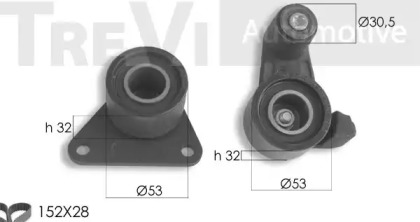 Ременный комплект TREVI AUTOMOTIVE KD1418