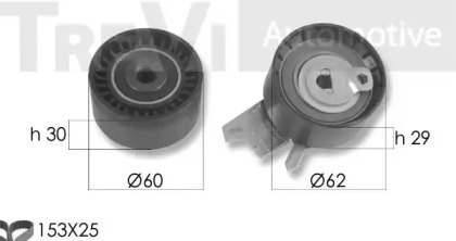 Ременный комплект TREVI AUTOMOTIVE KD1451