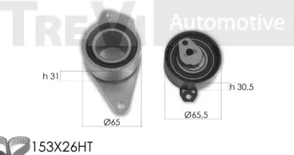 Ременный комплект TREVI AUTOMOTIVE KD1461