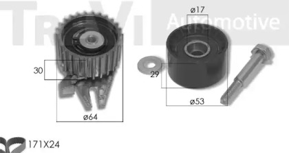 Комплект ремня ГРМ TREVI AUTOMOTIVE KD1464