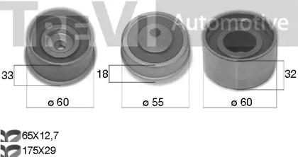 Комплект ремня ГРМ TREVI AUTOMOTIVE KD1492