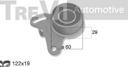 Комплект ремня ГРМ TREVI AUTOMOTIVE KD1496