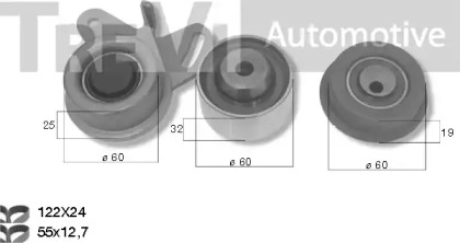 Ременный комплект TREVI AUTOMOTIVE KD1504