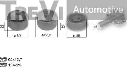 Комплект ремня ГРМ TREVI AUTOMOTIVE KD1514