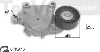 Поликлиновой ременный комплект TREVI AUTOMOTIVE KA1234