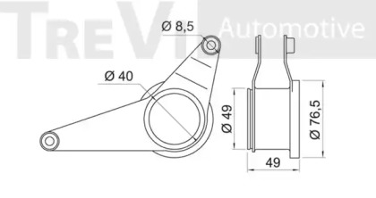 Натяжитель TREVI AUTOMOTIVE TA1831