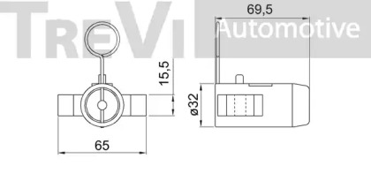 Амортизатор TREVI AUTOMOTIVE TD1725