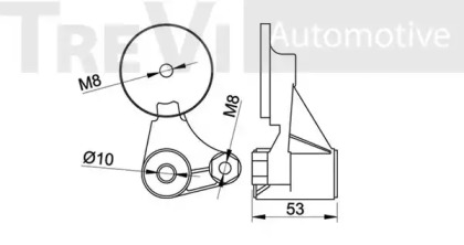 Натяжитель TREVI AUTOMOTIVE TA1373