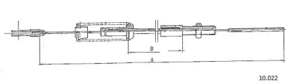 Трос CABOR 10.022