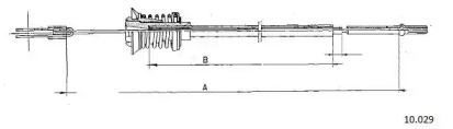 Трос CABOR 10.029