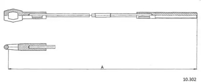 Трос CABOR 10.302