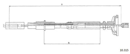 Трос CABOR 10.315