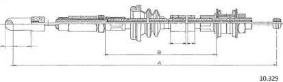 Трос CABOR 10.329