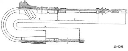 Трос CABOR 10.4093