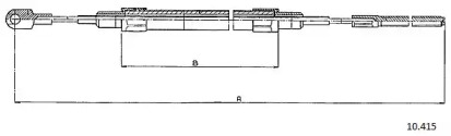 Трос CABOR 10.415