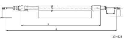 Трос CABOR 10.4526