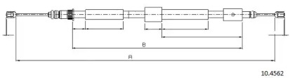 Трос CABOR 10.4562