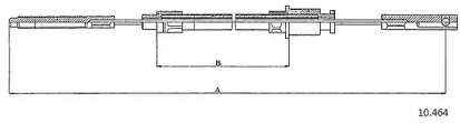 Трос CABOR 10.464