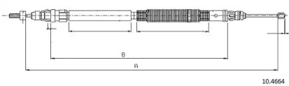 Трос CABOR 10.4664