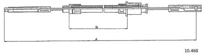 Трос CABOR 10.468