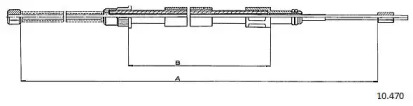 Трос CABOR 10.470