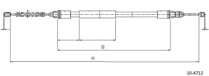 Трос CABOR 10.4712