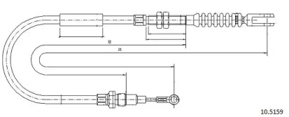 Трос CABOR 10.5159