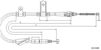 Трос CABOR 10.5160