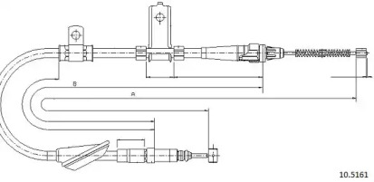 Трос CABOR 10.5161