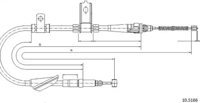 Трос CABOR 10.5166