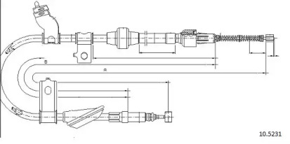 Трос CABOR 10.5231