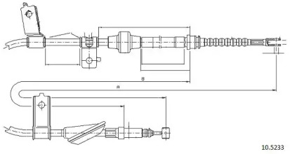 Трос CABOR 10.5233